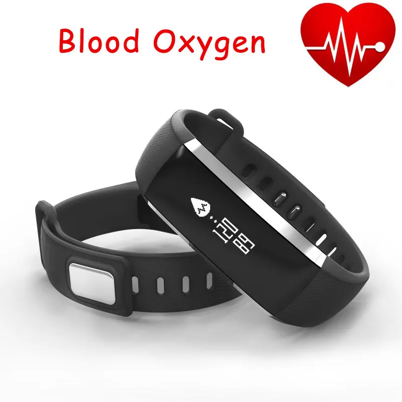 Latest Blood Pressure Smart Bracelet Heart Rate Monitor Pedometer