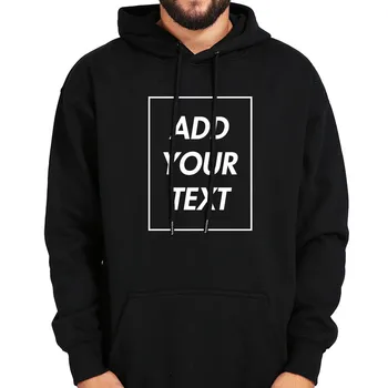 

Custom Design Hoodies Add Your Design Print Text Photo Sweatshirt Long Sleeve Velvet Soft Winter Warm Tops Hoddy