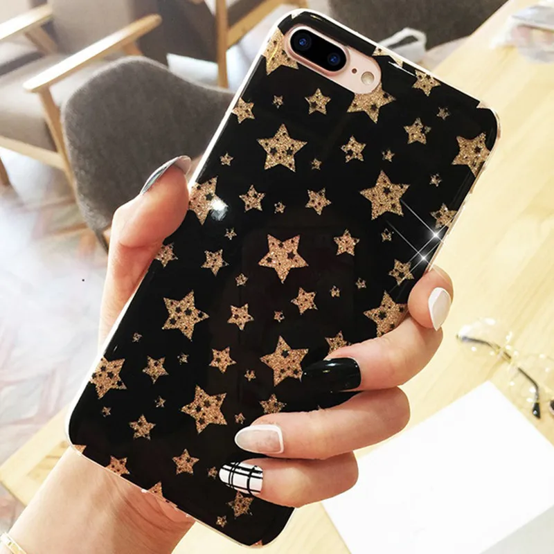 

Glitter shining stars case for Huawei P20 lite Y6 Y9 Y5 Prime 2018P9 P10 Mate 10 Lite Honor 8x 10 9 Lite 7C 7A Pro 7X P Smart