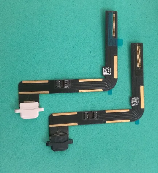 

10pcs/lot Black White Charger Charging Port Dock Connector with Flex Cable For iPad Air for iPad 5