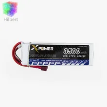 T Plug 3500Mah 11.1V 3S 35C Lithium Li-po Battery For RC Helicopter Qudcopter Drone Truck Car Boat Bateria