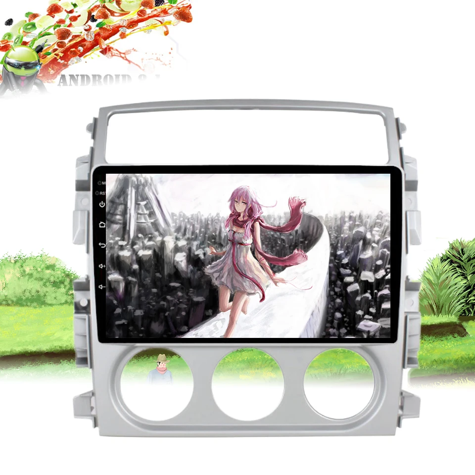  9 inch Android 9.0 full touch screen car multimedia system for Suzuki LIANA 2007-2013 car gps radio