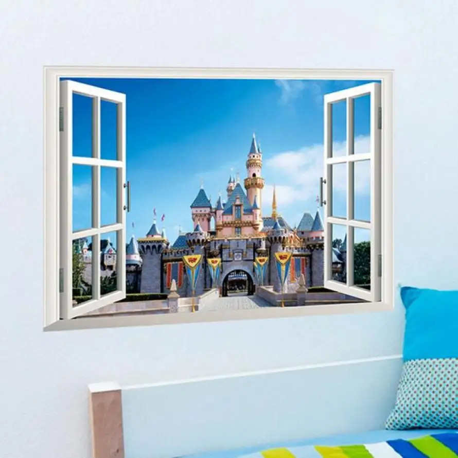Home Decor городской пейзаж 3D Вид из окна съемные стены Стикеры Книги по искусству виниловая наклейка росписи декора стены Стикеры дома Deco mirror ... Home Decor городской пейзаж 3D Вид из окна съемные стены Стикеры Книги по искусству виниловая наклейка росписи декора стены Стикеры дома Deco mirror ...