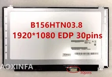 free shipping original B156HTN03.8 fit B156HTN03.4 B156HTN03.5 B156HTN03.6 B156HTN03.7 N156HGE-EA1 EAB 1920*1080 EDP 30pins