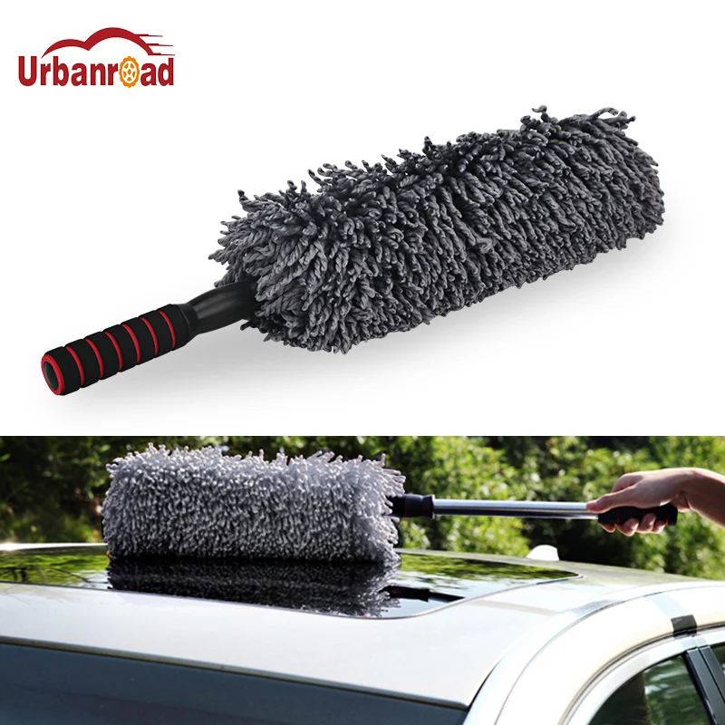 Universal Auto Microfiber Car Duster Brush Cleaning Dirt Dust Clean