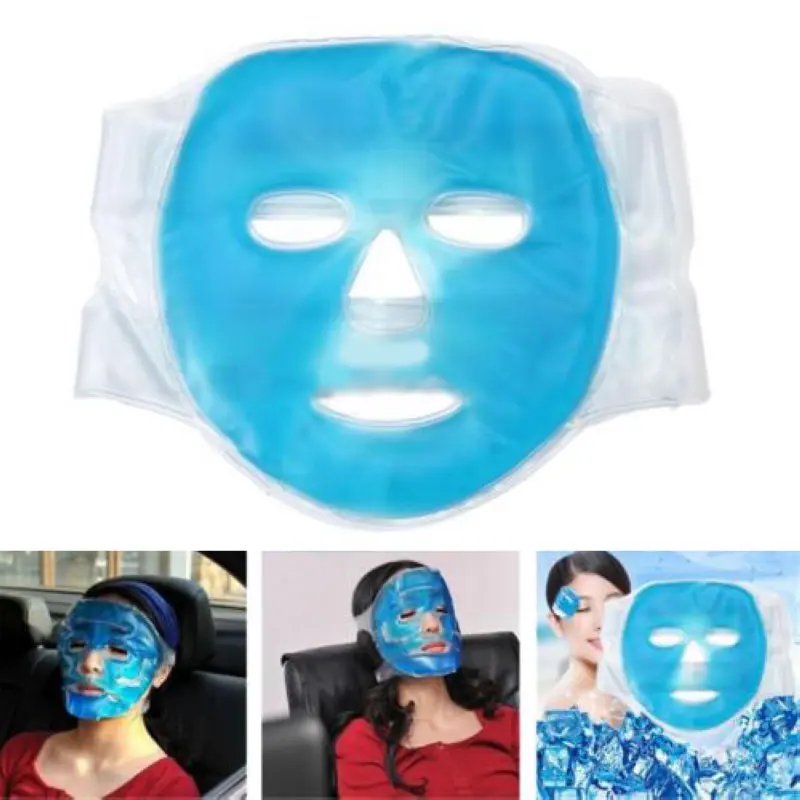 Mayitr New Full Face Cooling Mask Anti-Fatigue Contracting Pores Facial Skin Care Tools