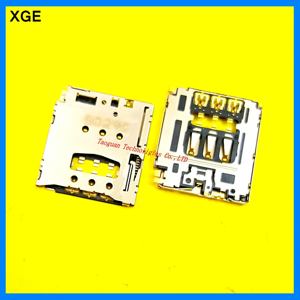 

2pcs/lot XGE New SIM Card Socket Slot Reader Holder Connector for Asus Zenpad 8.0 Z380KL Z380C P024 P022 high quality