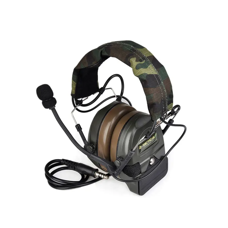 Airsoft Comtac Z 054 zComtac I гарнитура стиль тактическая OD шлем шумоподавляющие
