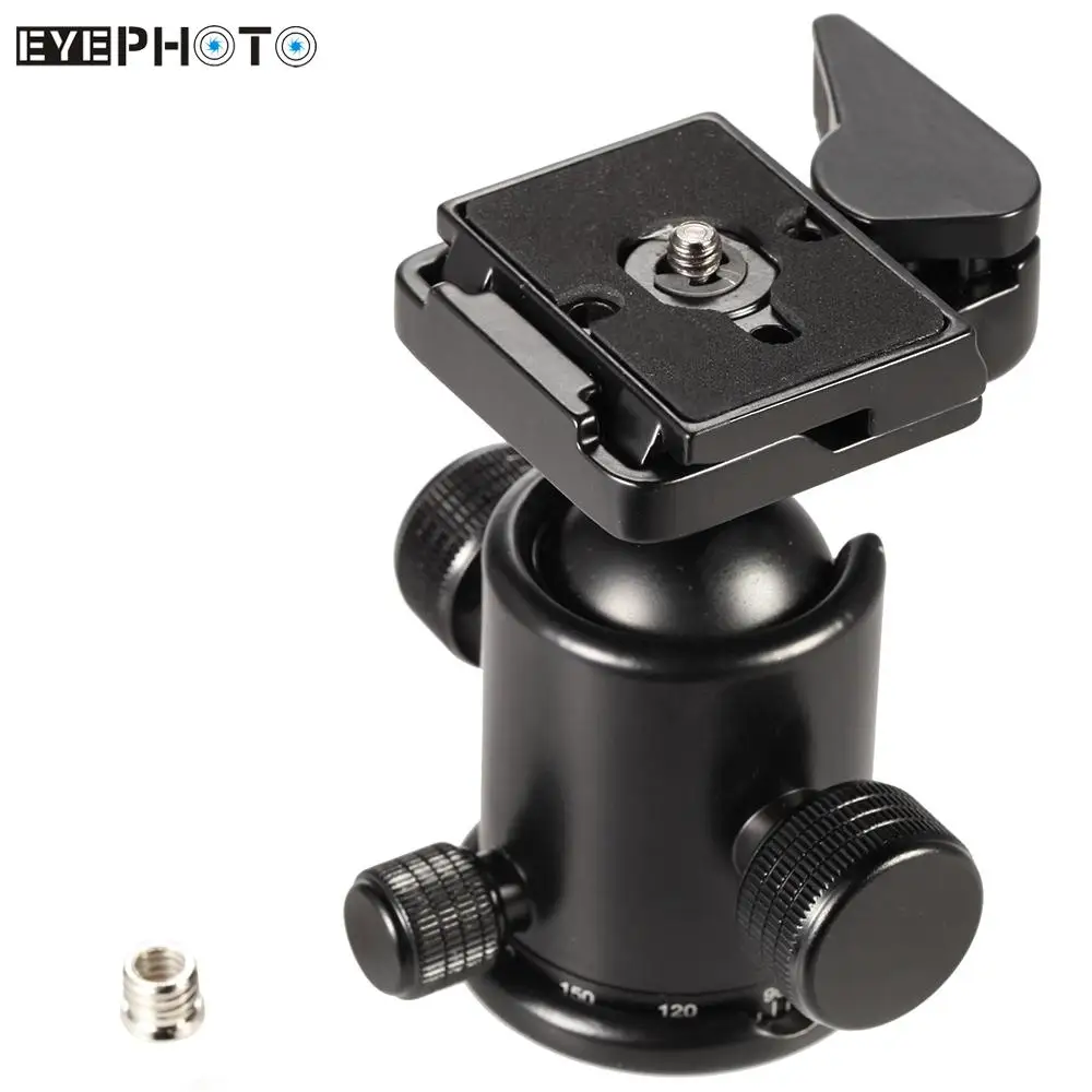 KM 0 Professional Camera Ball Head Tripod Head Panoramic Head Sliding