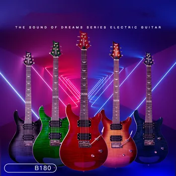 

Bullfighter Standard Electric Guitar Bridge Pickups Closed knob Fingerboard Rosewood Back panel Mahogany