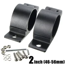 2 pcs 2 Pollici Bar Luce Staffe LED Morsetto Per Il Tetto Roll-bar Bar Staffa di Montaggio Del Tubo Morsetti