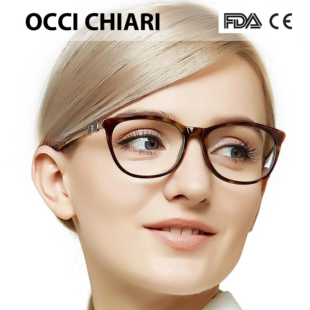 Новинка, женские очки в винтажном стиле, овальная оправа, женские очки oculos de Eyewear OCCI CHIARI OC7032