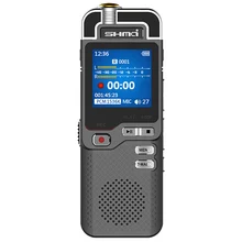 Shmci D60 Профессиональный 1536 кбит/с цифровой диктофон с голосовой активацией мини-диктофон АЦП контроль уровня шума аудио Регистраторы MP3 плеер