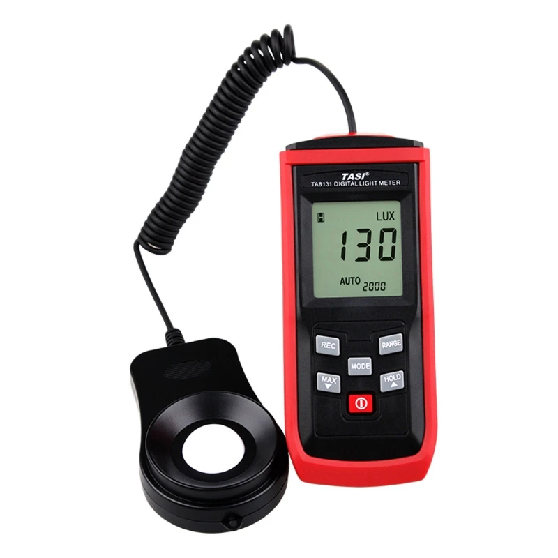 Цифровой измеритель освещенности TA8131 100000Lux/FC LCD Luxmeter Luminometer Photometer|Приборы для