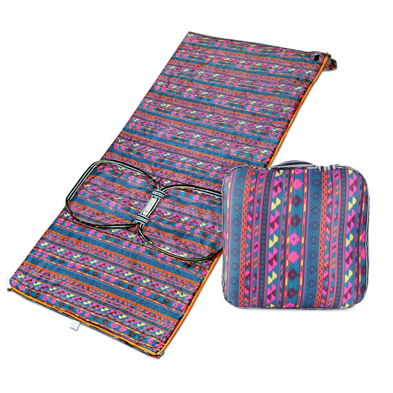 

Tri - polar Envelope Bolster Sleeping Bag Camping Hiking Picnic Beach Portable Ultralight Multifunctional TP2920