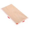10pcs/Set 200*100*1.5mm Wooden Plate Balsa Wood Sheets for DIY House Ship Aircraft Boat Model Toys Craft ► Photo 2/6