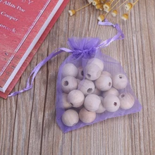 Новые шарики камфоры 20 шт Прочный запах кедра круглые шарики одежда выдвижной ящик, книги моли насекомых Репеллент шарики камфоры