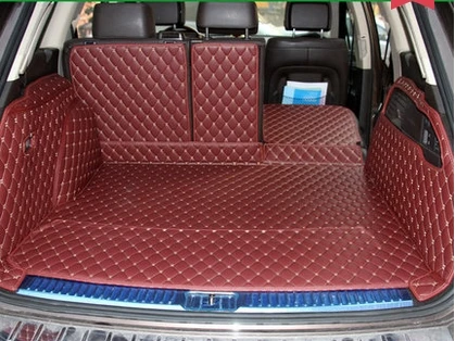 

New arrival Special pu car trunk mats for Volkswagen Touareg 2017 durable cargo liner boot carpets for Touareg 2016-2011