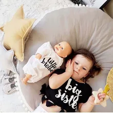 INS 90 см дети игры коврики круглый ковры s хлопок утолщаются одеяло для ползания пол игрушечные лошадки Детская комната украшения