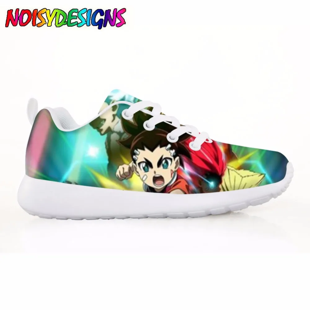 Cool Children's Shoes Flats Casual Comfortable Shoes for Kids 3D Beyblade Burst Pattern Girls Boys Autumn Light Lace Up Cool Children's Shoes Flats Casual Comfortable Shoes for Kids 3D Beyblade Burst Pattern Girls Boys Autumn Light Lace Up