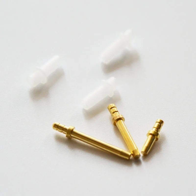 1000pcs/ lot Dental Dowel Pin with Groove Large Medium Small size Set of Nails Plated Copper Brass |