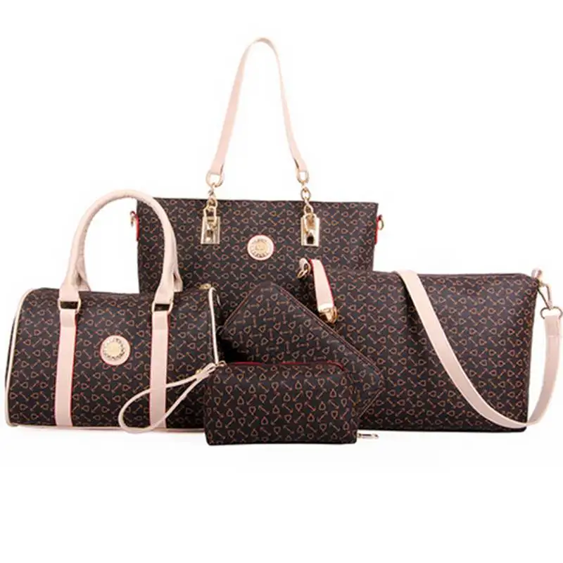 Women font b Handbags b font Cartoon Printing PU Leather 4 Colors Women Shoulder Bag Women