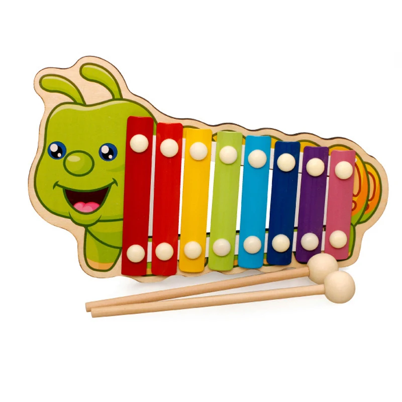 Montessori Toys Educational Wooden Toys for Children Early Learning Kids Intelligence Xylophone Musical Wisdom 8 Tone Toy Montessori Toys Educational Wooden Toys for Children Early Learning Kids Intelligence Xylophone Musical Wisdom 8 Tone Toy