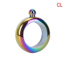 3,5 браслет oz фляжка для алкогольных напитков браслет с воронкой твердого английского фарфора Нержавеющая сталь Виски Посуда для напитков фильтр-посуда подарочные браслеты и ювелирные изделия