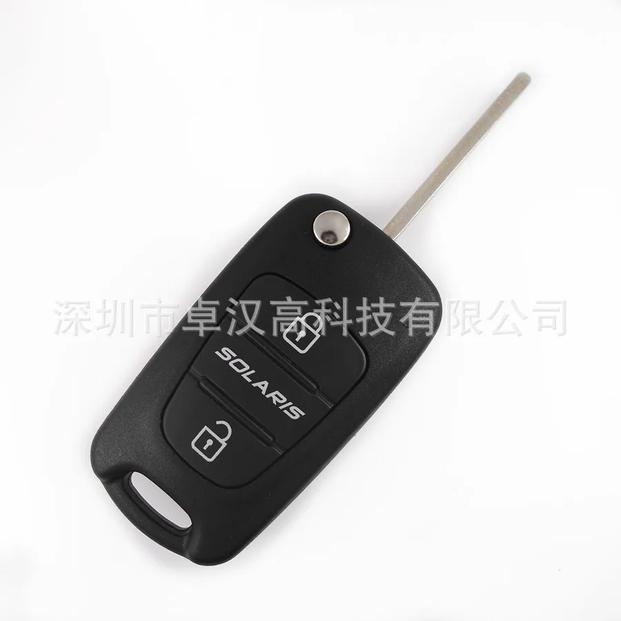 

For Hyundai i30 cw / Tourer / Elantra Touring Instead of Original Factory Auto Car Key 3 Buttons Solaris Change Car Key Shell