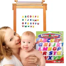 26 шт. красочные ABC магниты на холодильник алфавит игрушка ребенок любимый Рождественский подарок Раннее Обучение Математика игрушка Многофункциональный холодильник магнит игрушки