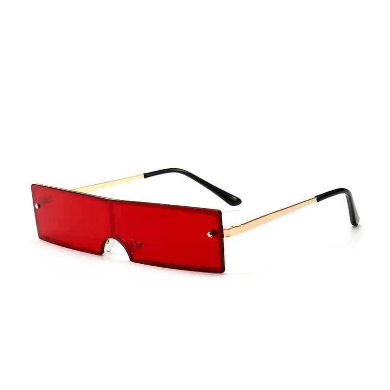 small frame rectangular sunglasses