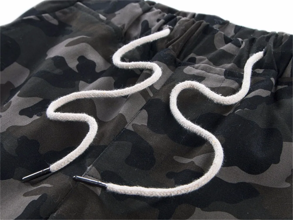  Mens Jogger 2019 Autumn 100% Cotton Harem Pants Men Camouflage Military Pants Loose Comfortable Car