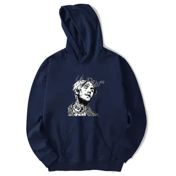 

WBDDT Lil Peep Hoodie Women Pullover Cotton Streetwear Moletom Hot Hip Hop Outerwear Front Pocket Sweatshirt Drop Shipping