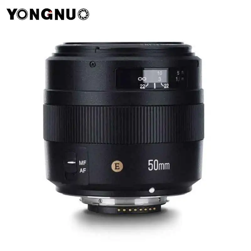 

YONGNUO AF MF YN50mm F1.4N E Standard Prime Lens for Nikon D7500 D7200 D7100 D7000 D5600 D5300 D5200 D5100 D3300 DSLR Cameras