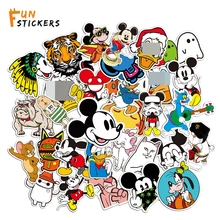 

Mickey cute cartoon mouse character waterproof sticker notebook mobile phone computer skateboard guitar suitcase stickers A0111