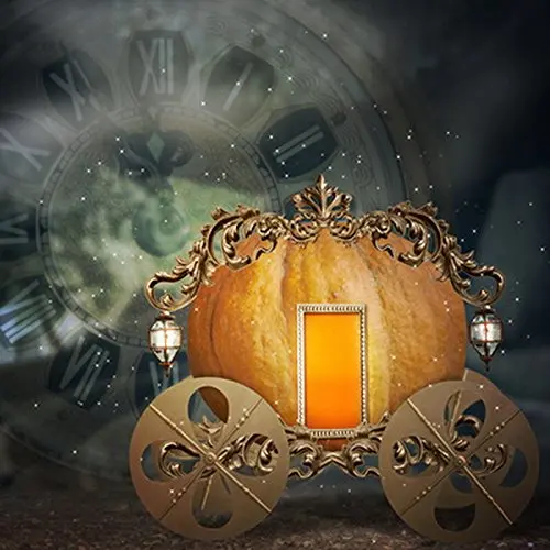 

5x7ft Big Moon Night Castle Photography Halloween Backdrop
