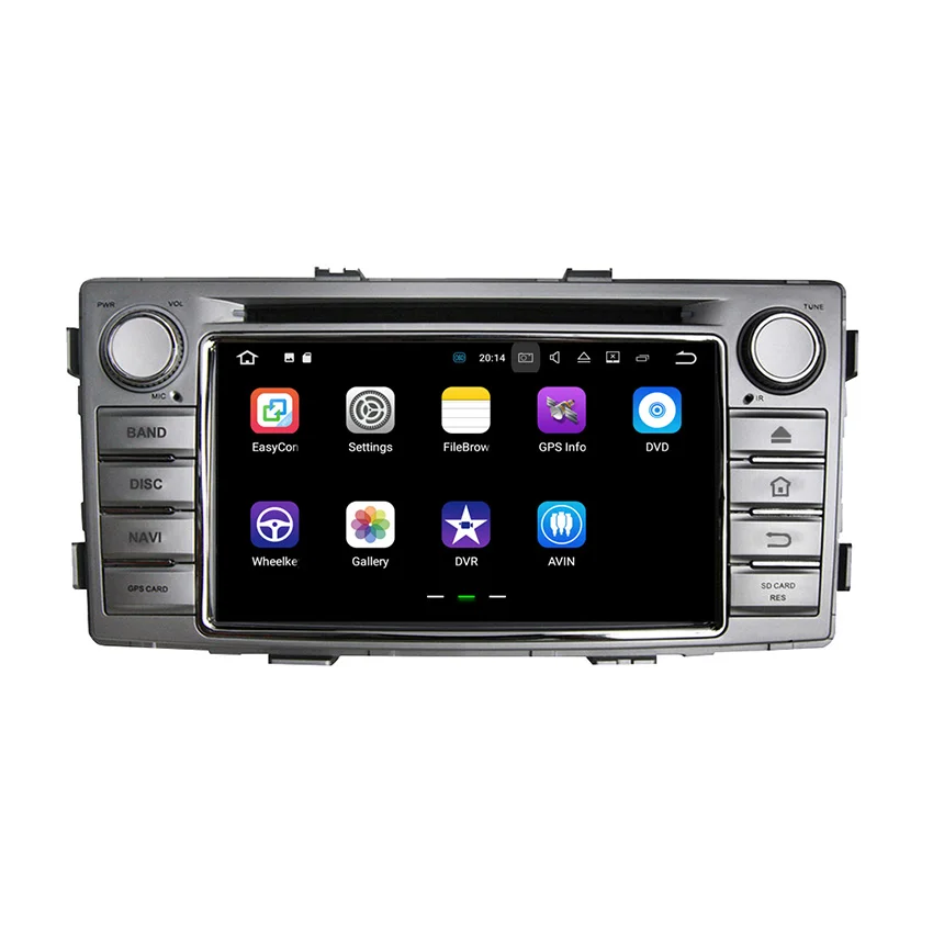 Sale YESSUN 2 din For Toyota Hilux 2010~2015 Car Navigation GPS Android Audio Video Radio HD Touch Screen Stereo Multimedia Player. 1