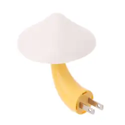 Мягкий романтический мини-гриб датчик ночник домашний декор Детская комната кровать лампа Новый