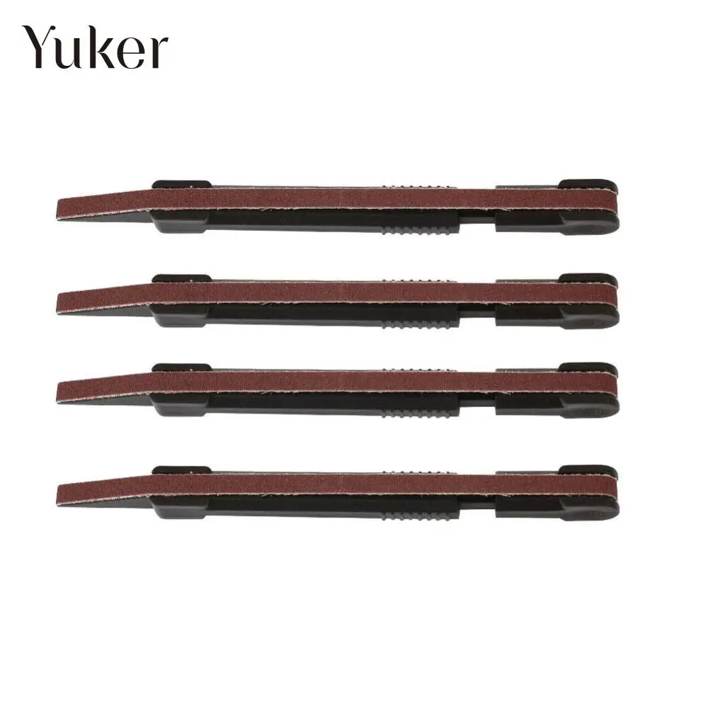 

Yuker Yuker Useful Guitar Crowning Dressing Level File Luthier Sanding Tool Stick Black