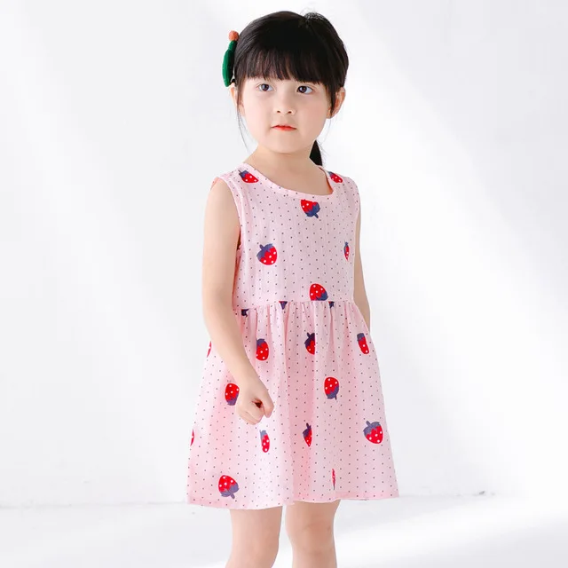 EABoutique Cotton baby girls dress 2019 spring cute Floral style ...