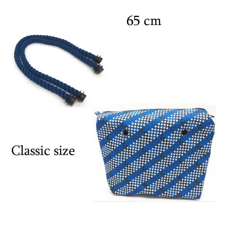 1 piece New pattern flower Colourful Insert Lining Inner Pocket for O Bag