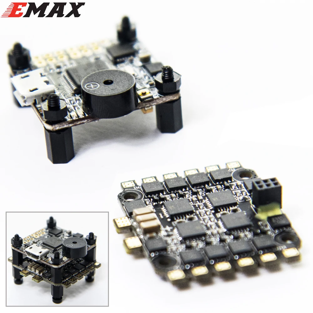 Система управления полетом Emax F3 Magnum Mini FPV Stack 4 в 1 Esc все одном для гоночного квадрокоптера Micro FPV|4in1 esc|flight