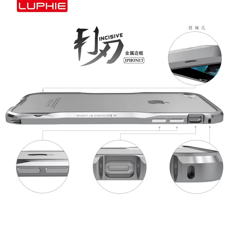 Высококачественный 3D стереоскопический мобильный телефон бампер чехол для iPhone X XR XS MAX металлический бампер для Apple iPhone 11 Pro 6 6S 7 8 plus чехол