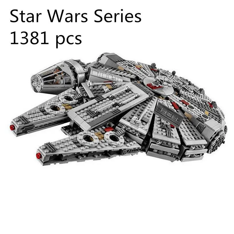 

CX 05007 Compatible with Lego 75105 Millennium Falcon The Last Jedi 1381 Pcs Mini Bricks Star Wars Models & Building Blocks Toys