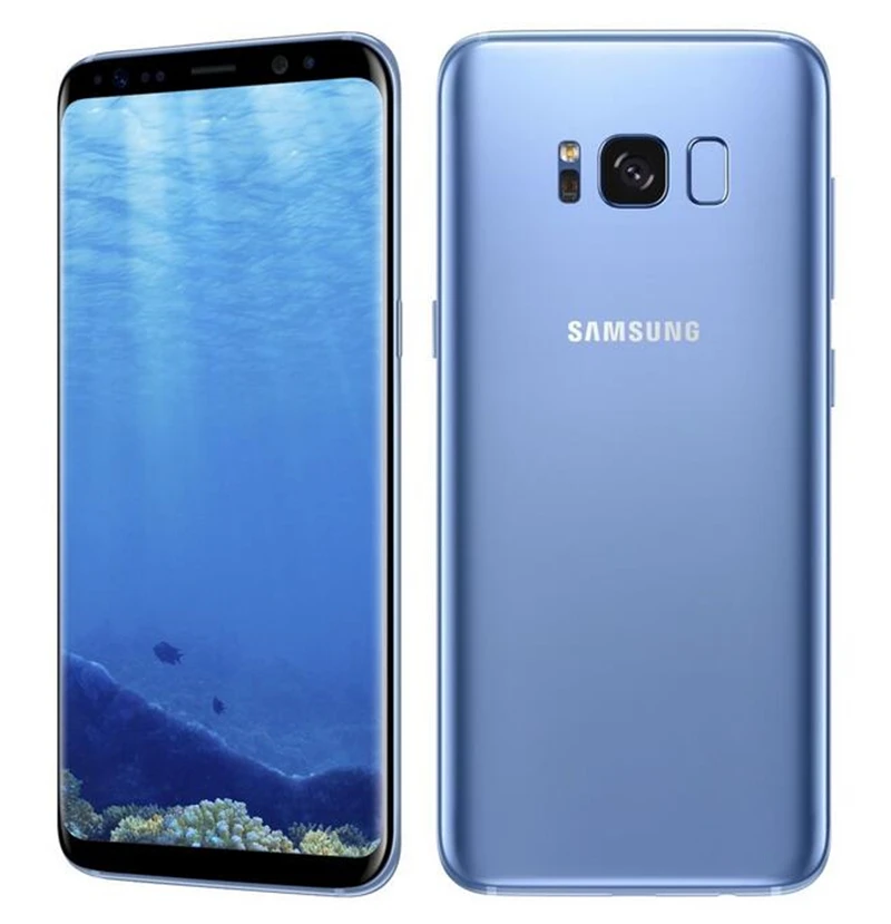 Samsung Galaxy S8+ S8 Plus, две sim-карты,, G9550, 4G, LTE, NFC, Android, телефон Snapdragon, четыре ядра, 6,2 дюймов, 12 МП ram, 6 ГБ rom, 128 ГБ NFC