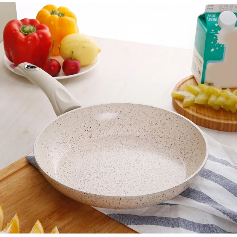 

Hot Aluminium Alloy Nonstick Frying Pan Cookware Pancake Egg Pot No Smoke Cooker Kitchen Tool FQ-ing