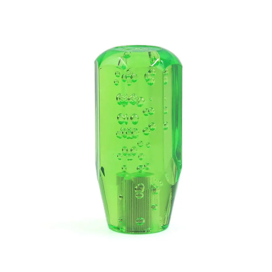 uxcell Unviersal 100mm Green Crystal Bubble Car Gear Shift Knob Shifter