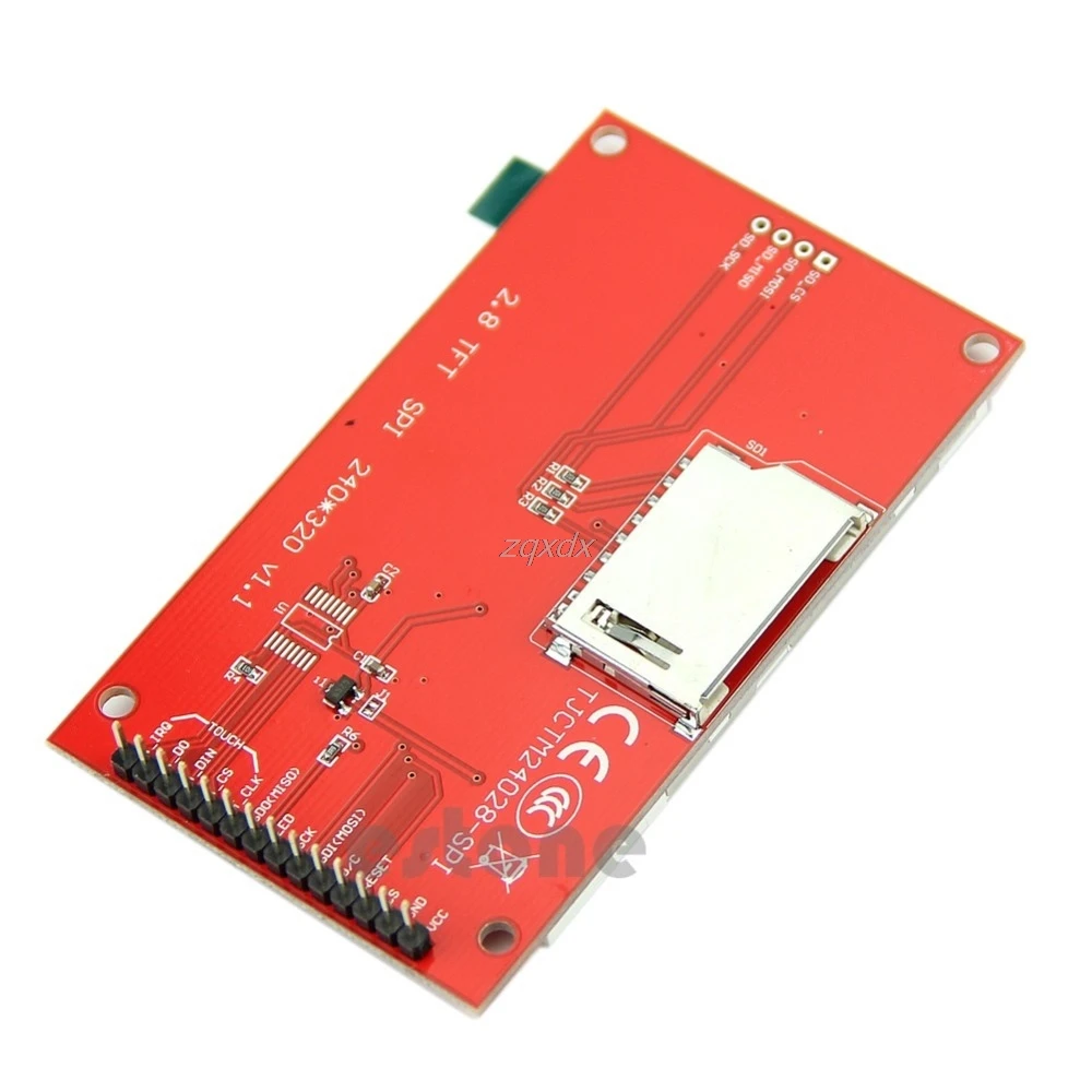 2 8 &quot240x320 SPI TFT LCD Серийный порт Модуль + PCB адаптер Micro SD ILI9341 3 V оптовая продажа и