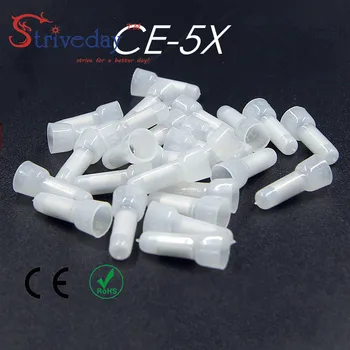 

1000pcs/lot CE-5X Wire connector terminals pacifiers line cap aluminum terminal fittings Applicable connect 2.5 square wire