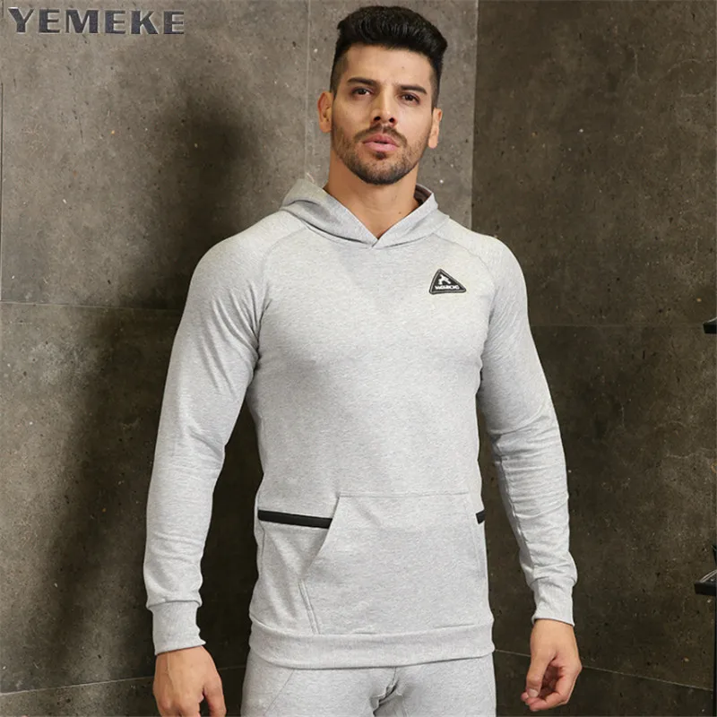 2017 Men gyms hoodies gyms Fitness bodybuilding Sweatshirt Fashion ...